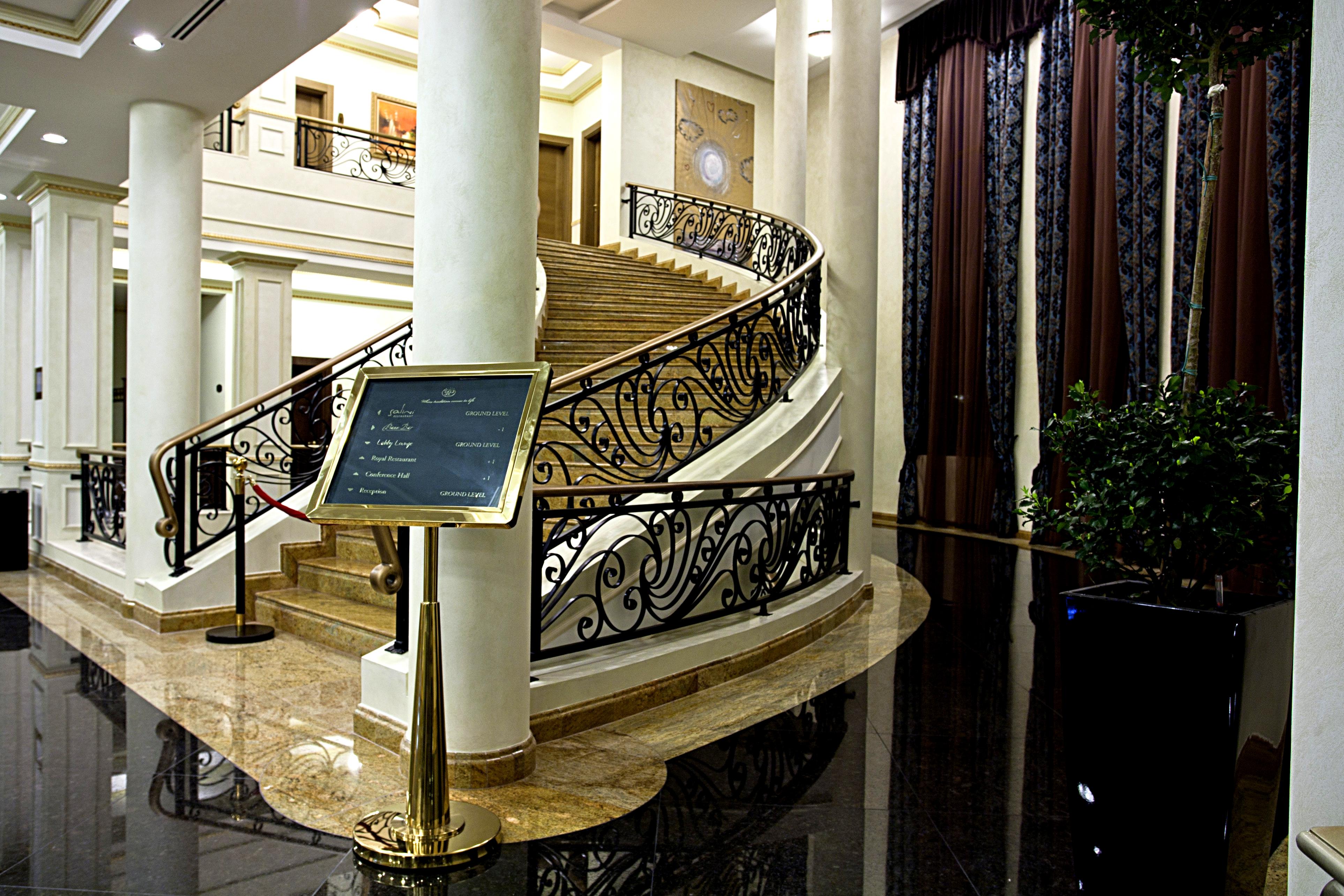 Primoretz Grand Hotel & Spa Burgaz Dış mekan fotoğraf The lobby of the hotel