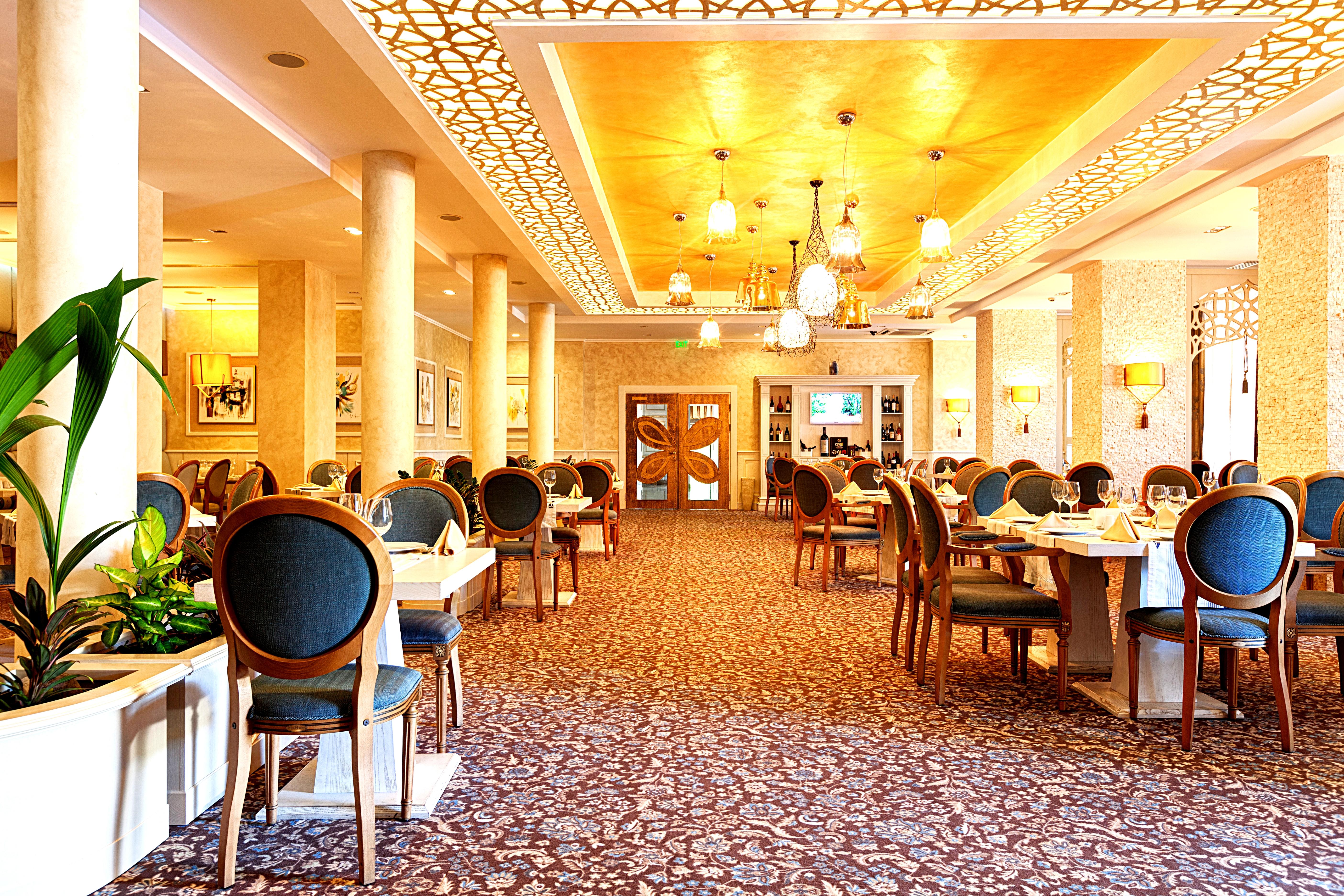 Primoretz Grand Hotel & Spa Burgaz Dış mekan fotoğraf The restaurant