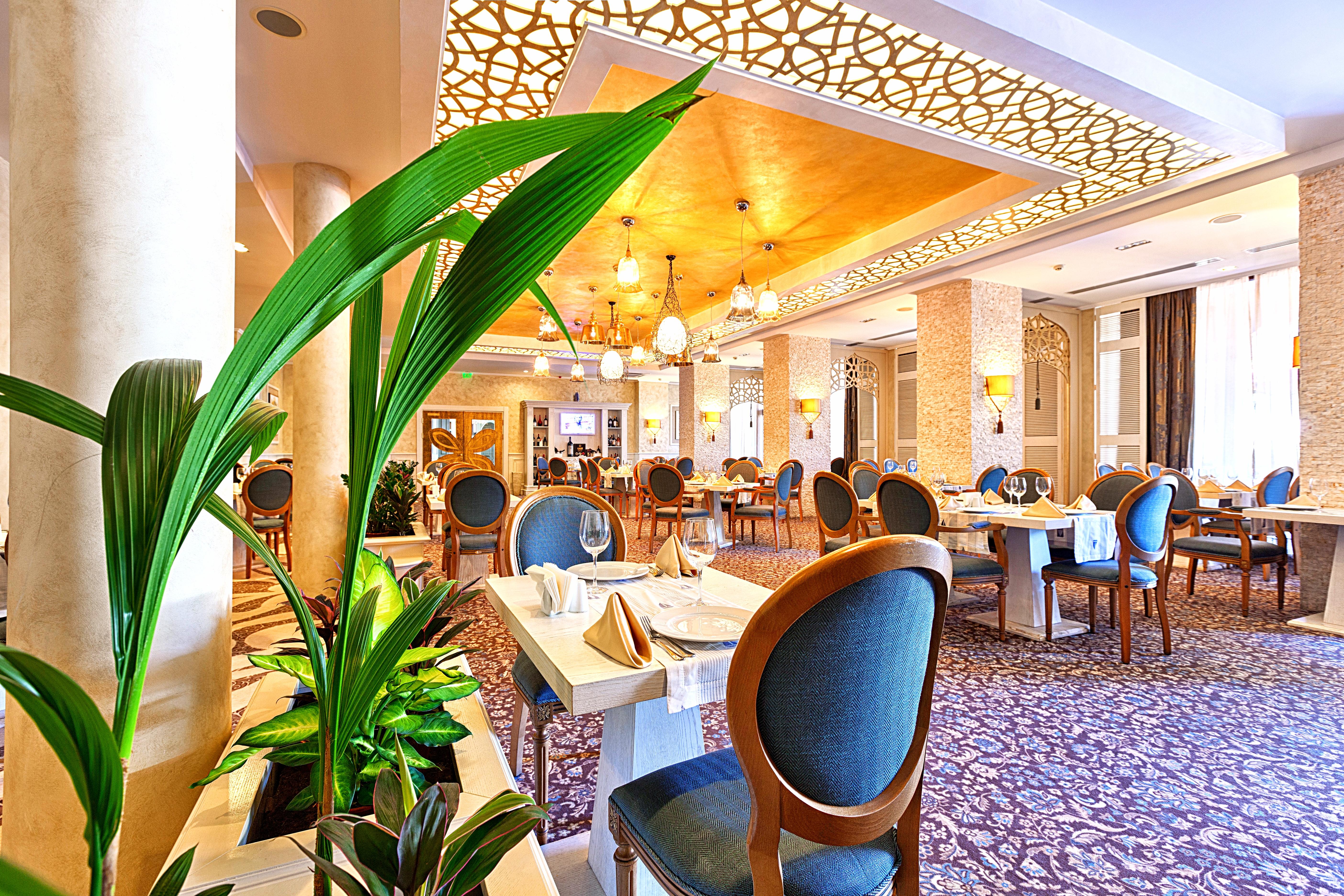 Primoretz Grand Hotel & Spa Burgaz Dış mekan fotoğraf The restaurant
