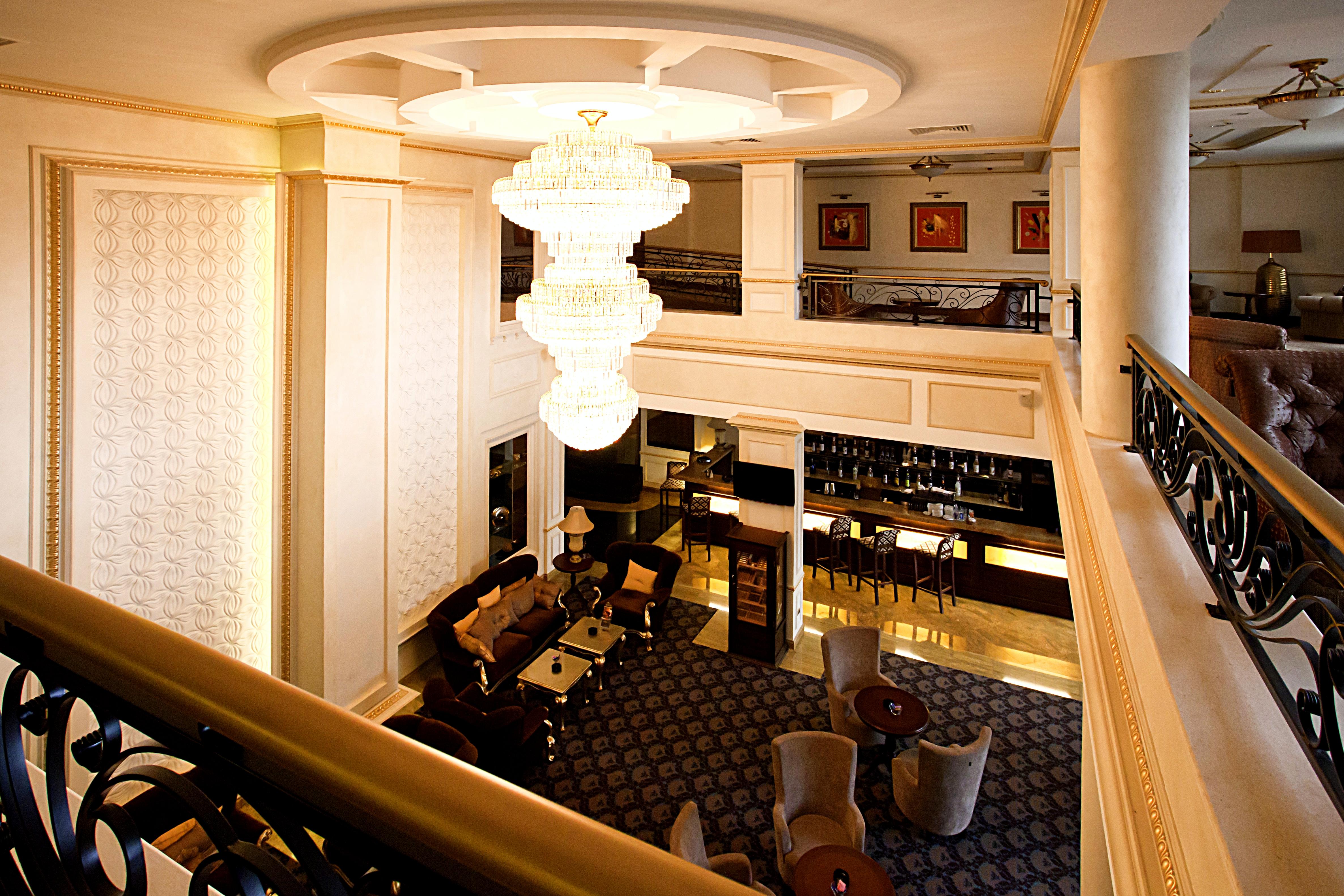 Primoretz Grand Hotel & Spa Burgaz Dış mekan fotoğraf The lobby of the hotel